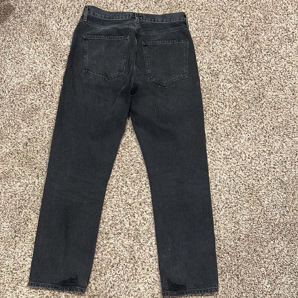 Agolde - washed black Riley jeans - Picture 4 of 4